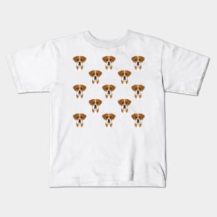 Boxer dog pattern Kids T-Shirt